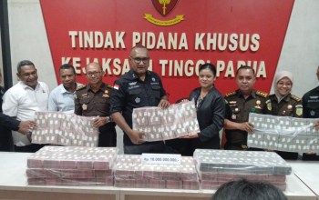 Kejati Sita Uang Rp10 Milliar Kasus Korupsi PON Papua